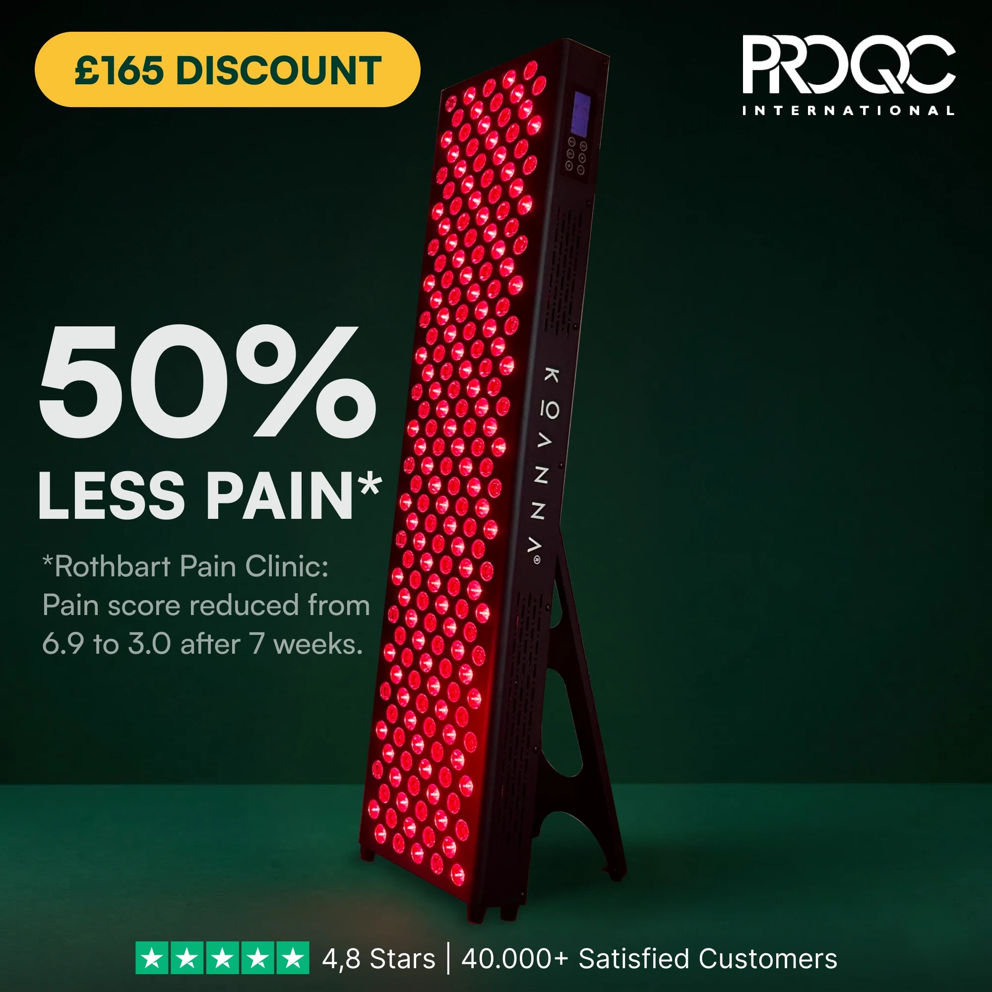 Koanna® Luma1000™ - Red light panel